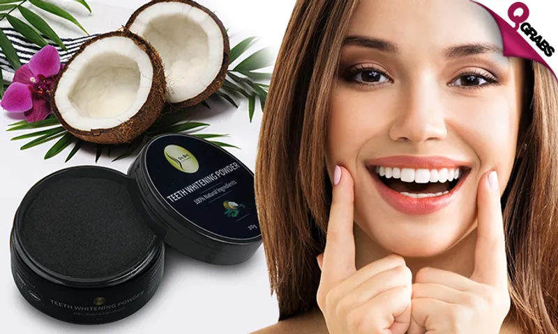 Activated Charcoal Teeth Whitening Powder!